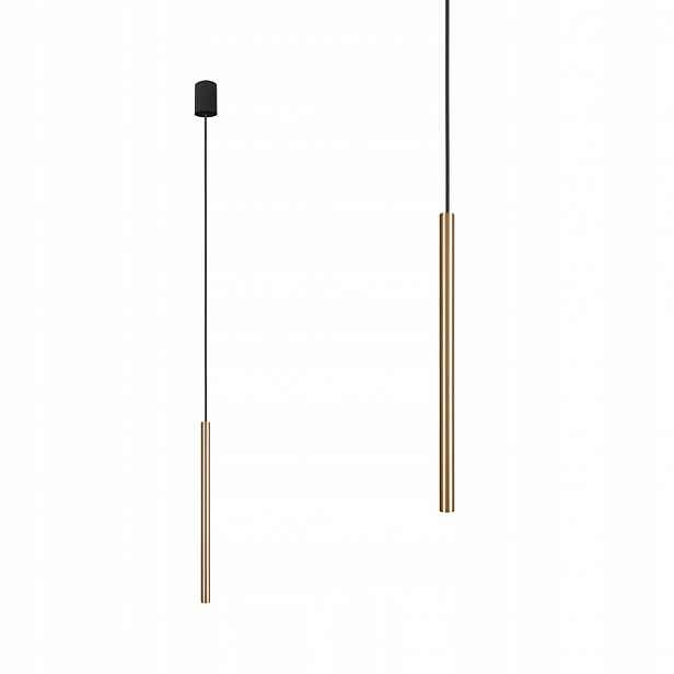 Závěsná lampa Laser 750 Solid Brass trubka masivní mosaz 49 Cm Nowodvorski