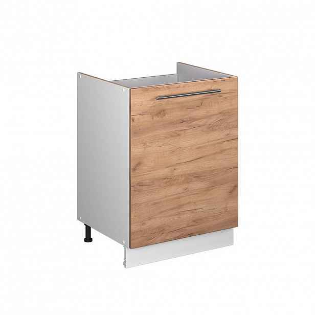 Vicco SKŘÍŇKA POD DŘEZ Fame-Line, Zlatý mocný dub/Bílá, 60 cm