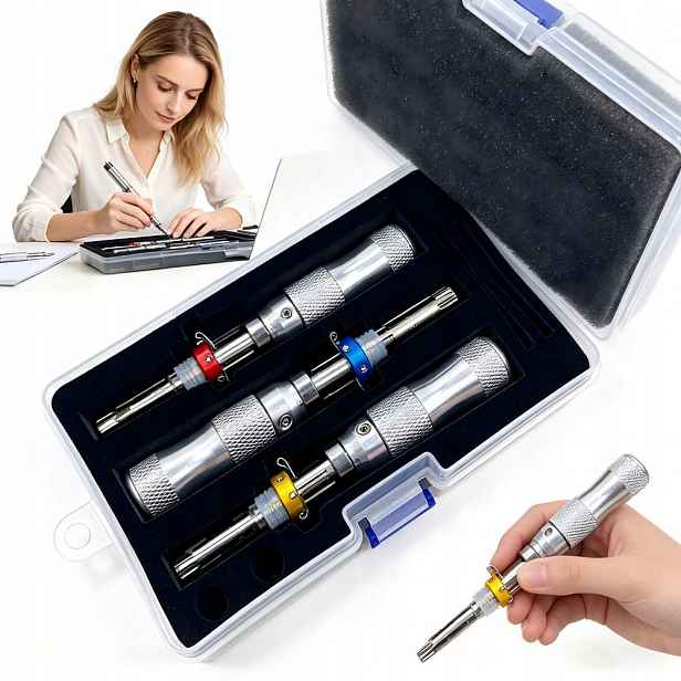 3 ks trubková sada pro vytěráky, 7.00 mm 7.5 mm