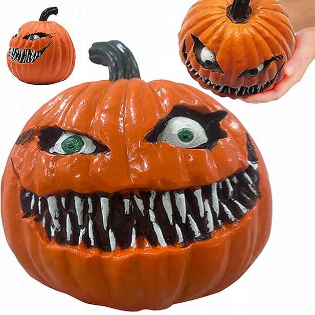 Dýňová Dekorace Strašidelný Podzimní Halloween Na Každý Den 1 Kus