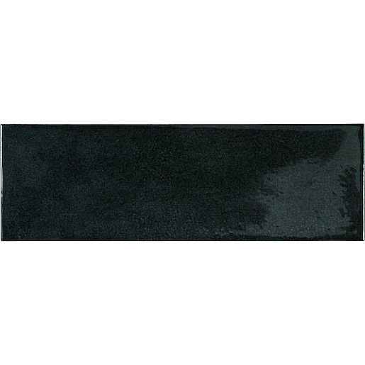 Obklad Equipe VILLAGE black 6,5x20 cm lesk VILLAGE25641