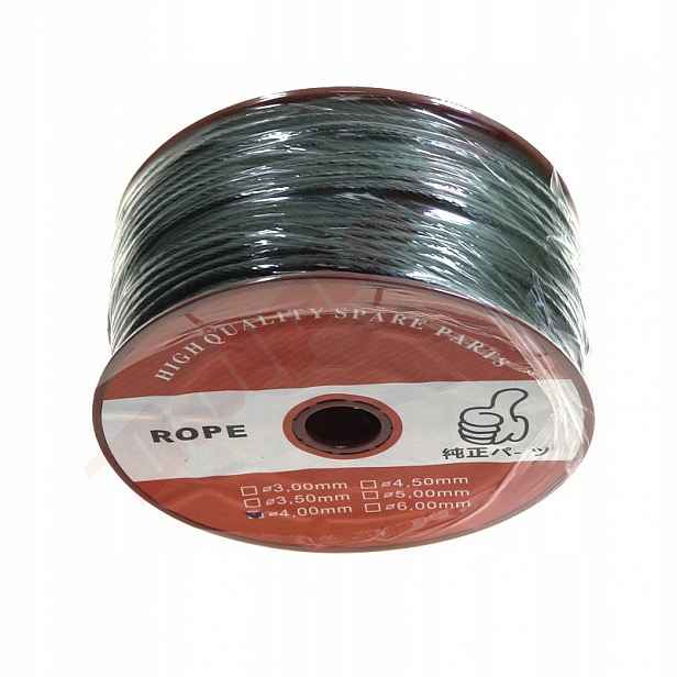 Rozvodníková Linka 4,0 mm 100 m Černá
