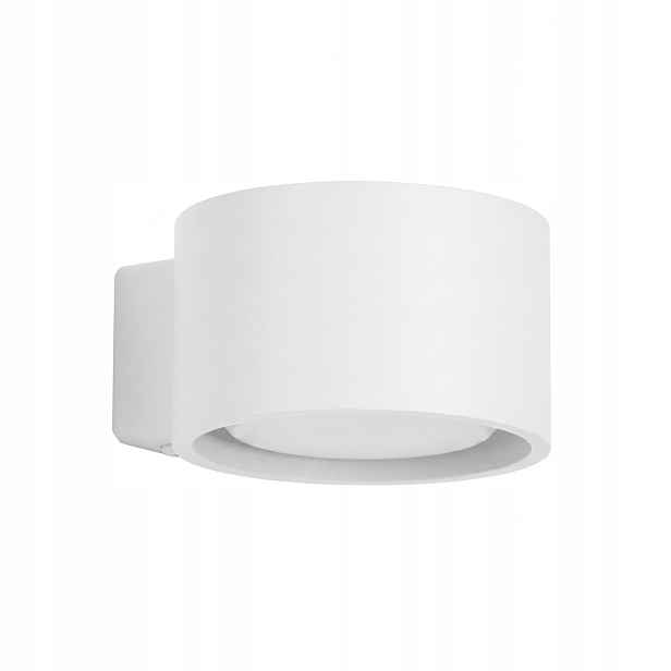 Sollux Lighting nástěnné svítidlo modo bílé kulatý gx53 10w