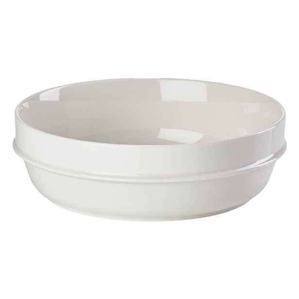 Krémová porcelánová polévková miska 900 ml Eau – Zone