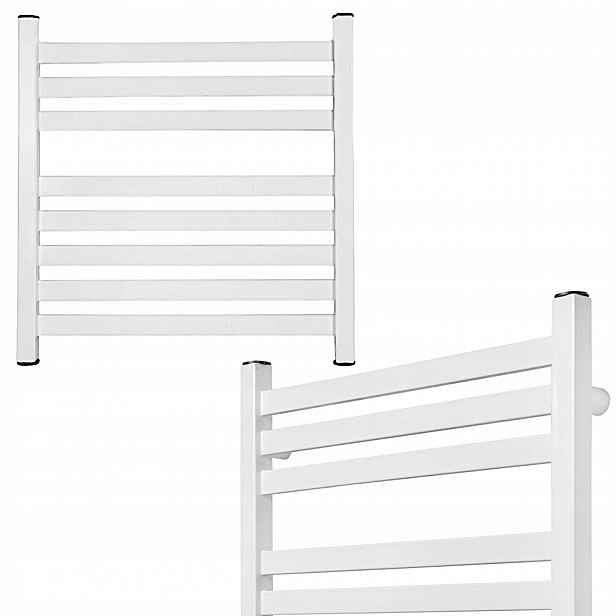 Nástěnný Koupelnový Radiátor Bílý Žebřík Gr-kw 500 x 530 8 Žeberek 268W