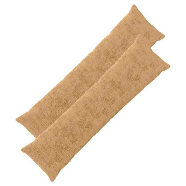 vidaXL Povlak na polštář 2 ks HEERLEN Taupe 40 x 145 cm Umělá králičí