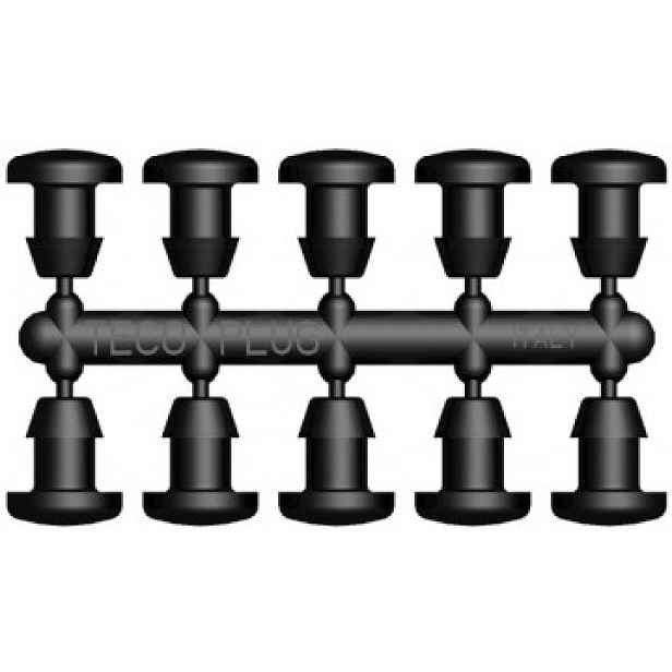 GTEX 6mm záslepka otvoru obrubníku - 10 ks