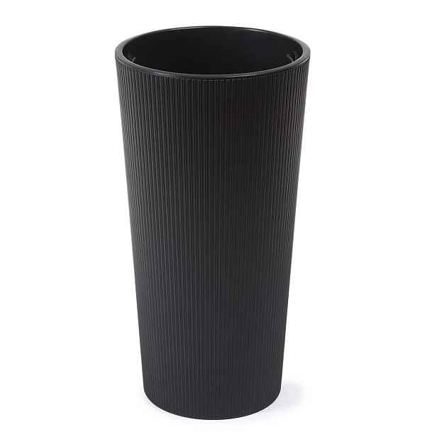 HowHomely Květináč URBANIKA ECO 46 cm černý