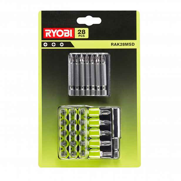Sada 28 šroubovacích bitů Ryobi RAK28MSD