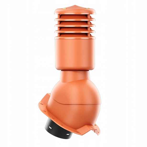 Větrací komín Smartline profil T35 fi 125 mm, zateplený cihlovým povrchem