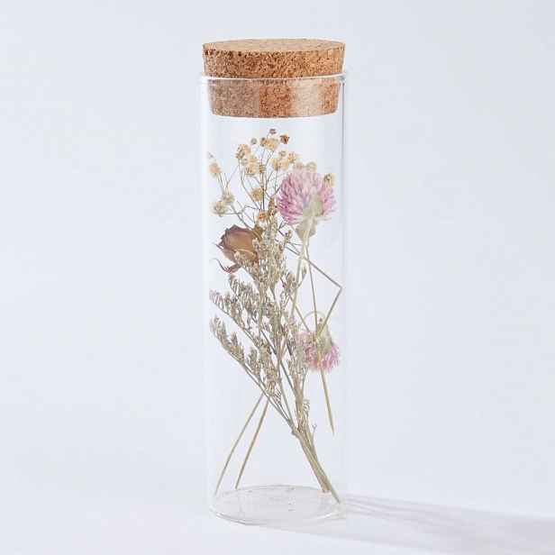 Butlers FLOWER MARKET Sušené kytky ve skle různé druhy
