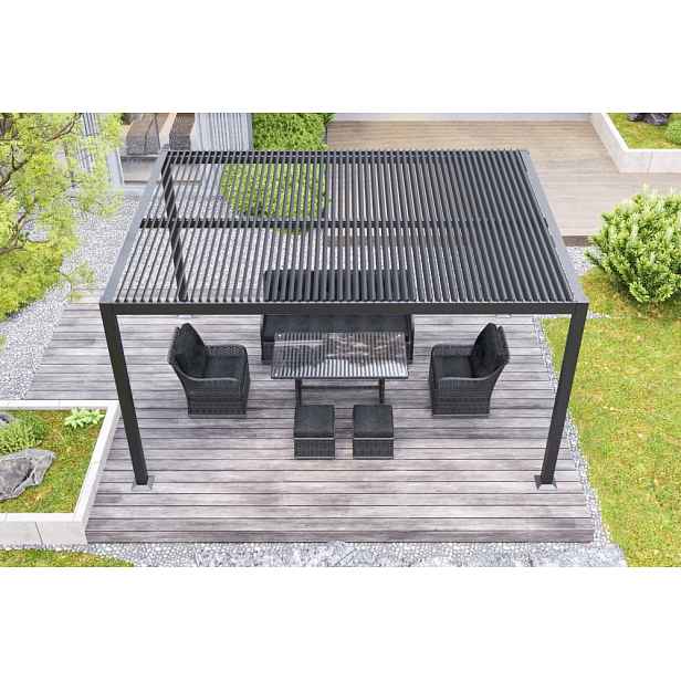 Bioklimatická pergola 6x4 m SCHATLER MODERN HomeGarden