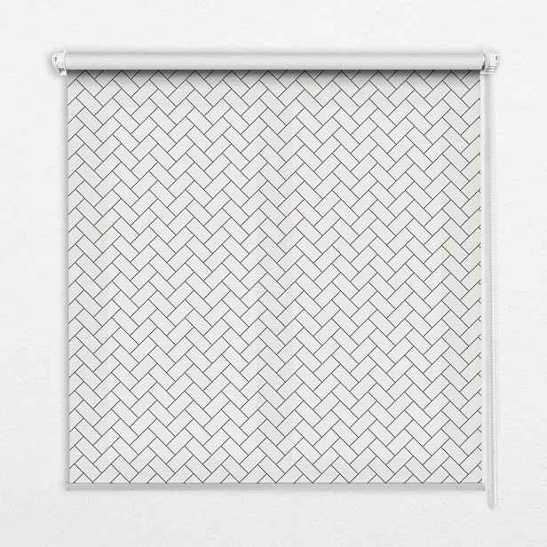 TULUP VNITŘNÍ roleta - okenní roleta - roleta - 60x140 cm - Obdélník vedle obdélníku