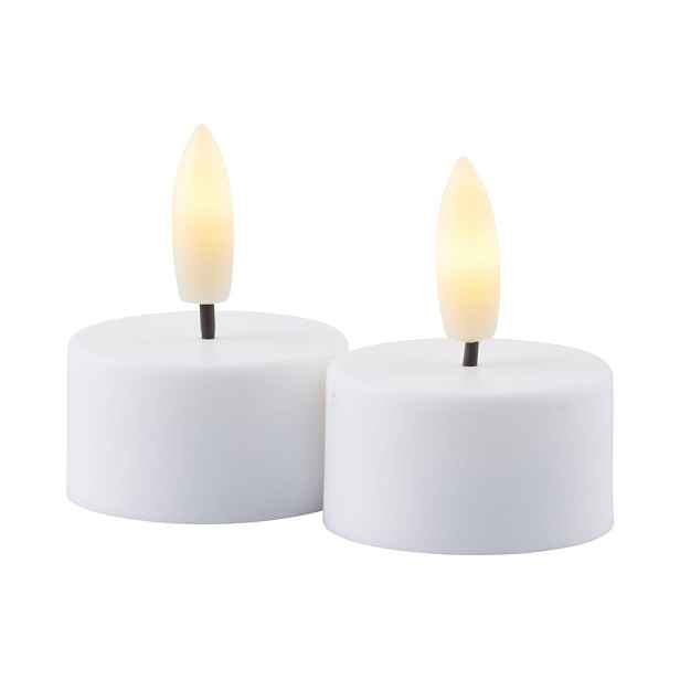 LED svíčky v sadě 2 ks (výška 2 cm) Sille Rechargeable – Sirius