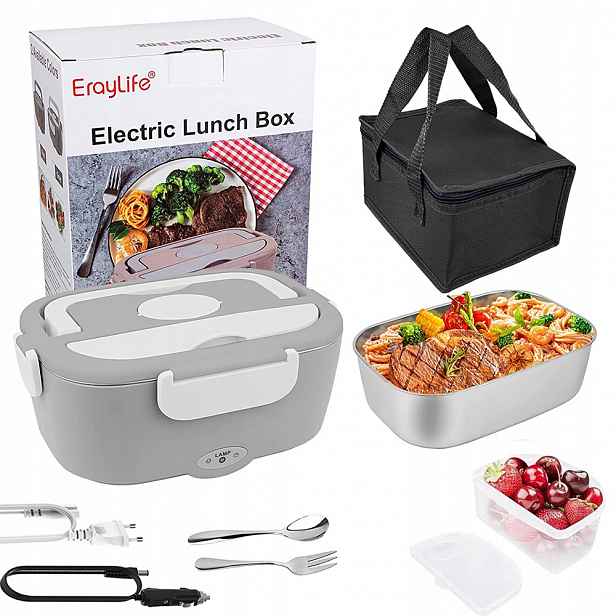 Lunchbox Elektrický Ohřívač Jídla 220V/24V/12V Nádoba Na Potraviny
