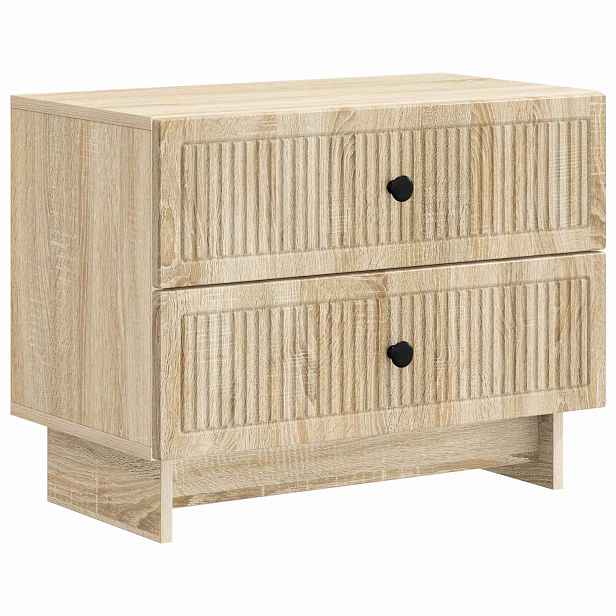 vidaXL Noční skříňka Dub sonoma 62 x 34,5 x 47,5 cm Kompozitní dřevo