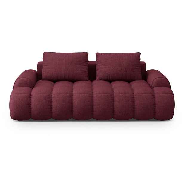 Vínová pohovka 200 cm Linz – Cosmopolitan Design