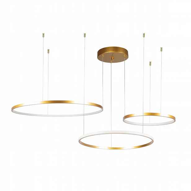 Závěsná lampa Ledmoon Ring 3 body světla, integrovaný Led zdroj
