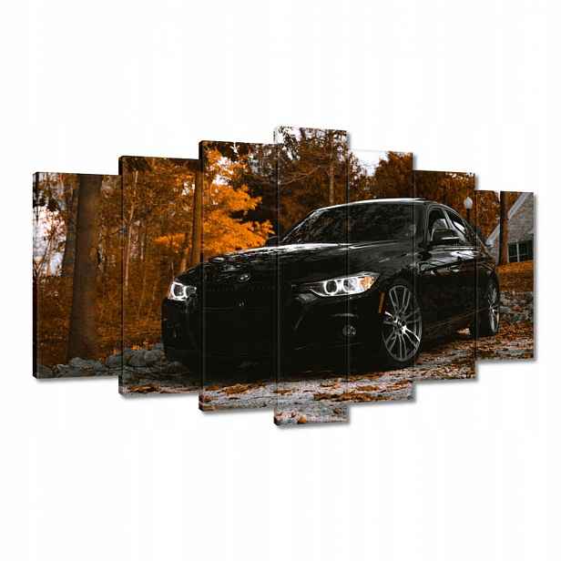 Obrazy 140x80 Černé Bmw Podzim