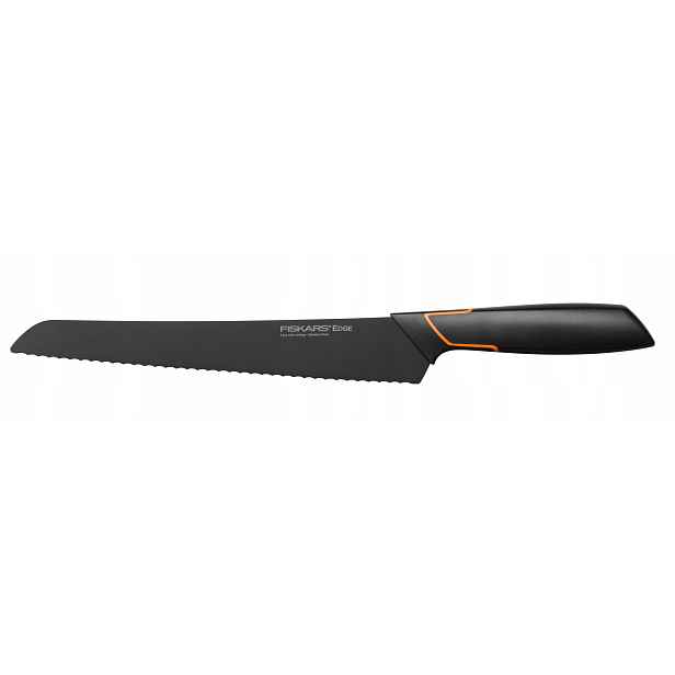 Fiskars Edge Nůž na krájení chleba a pečiva, ostrý, zoubkovaný, 23 cm