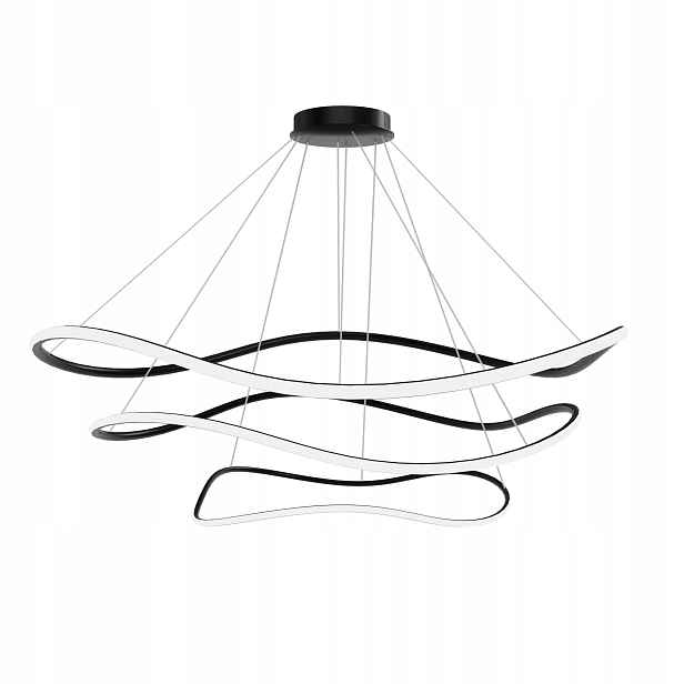 Toolight Lampa LHJ016-CP3 Černá