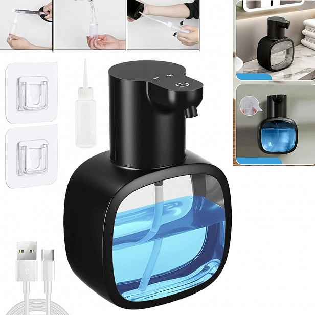 500 ML Dávkovač Tekutého Mýdla A Automatického Bezdotykového Senzoru Dávkovače