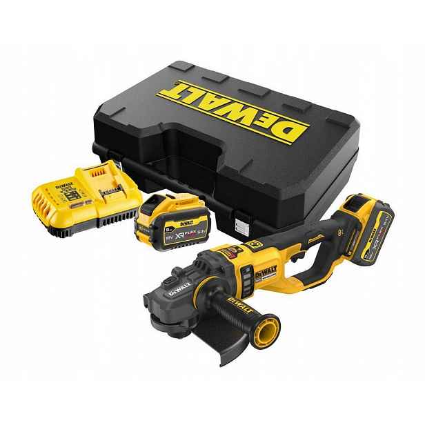 Dewalt DCG460X2 Úhlová bruska 54V Xr Flexvolt 230 mm 2x9 Ah