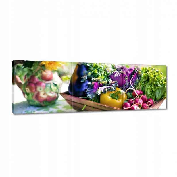 Obrazy 120x40 Zelenina do kuchyně