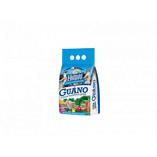 Hoštické hnojivo s guánem 2,5 kg
