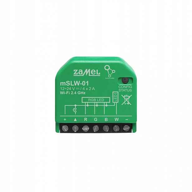 Ovladač Zamel Led Rgbw Wi-fi Supla Typ: MSLW-01 Rgb W)