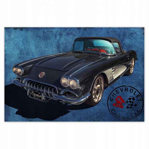 Plakáty 200x135 Chevrolet Corvette C1