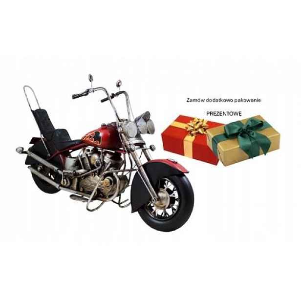 Kovová replika indického motocyklu – sběratelský Model Retro Vintage MR58