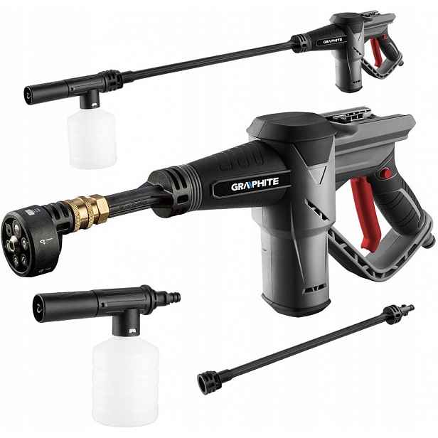Akumulátorová Zahradní Myčka Energy+ 18V 58G083 Graphite