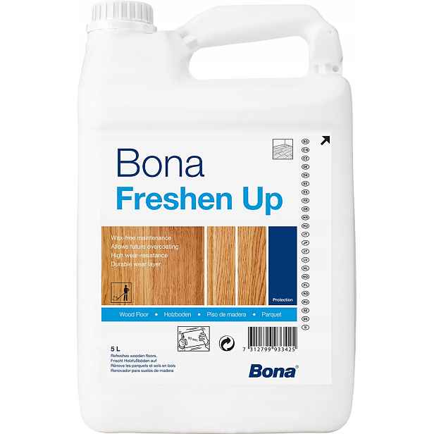 Bona Freshen Up 5L přípravek na osvěžení lakovaných dřevěných podlah