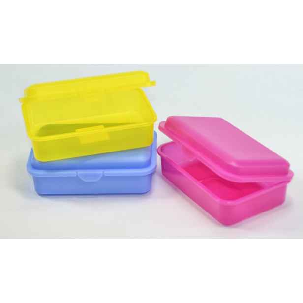 box 0,80l střední, klick uz., 16x11x5,5cm, plast