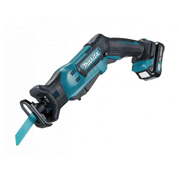 Makita - 12V AKU mečová pila, 2x aku 2,0 Ah, nabíječka JR103DSAE
