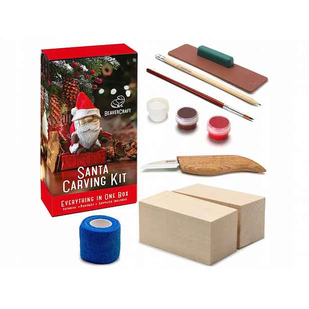 Sada na vyřezávání Svatý Mikuláš. Beavercraft. Jako dárek a nejen to