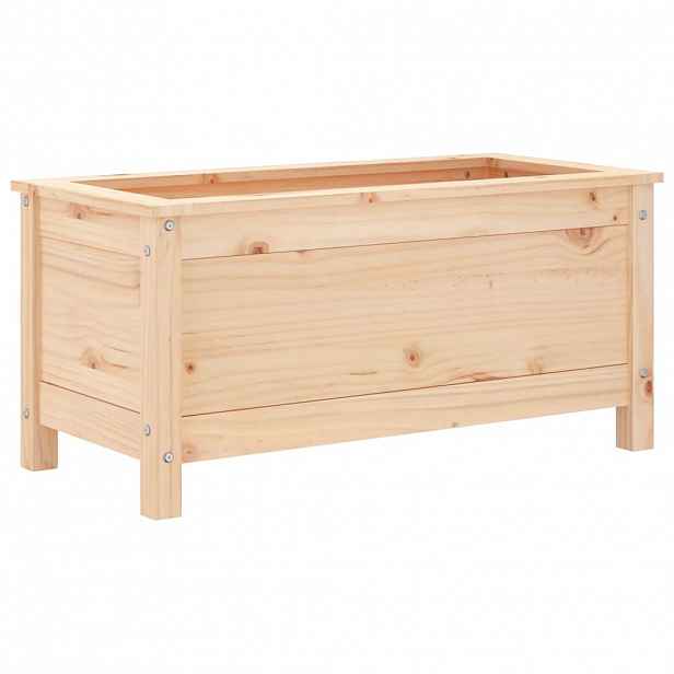 vidaXL Zahradní truhlík 82,5 x 40 x 39 cm masivní borové dřevo