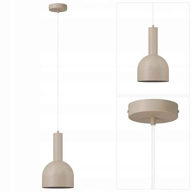 Závěsná béžová lampa Vitrum moderní nad bar v kuchyni Sigma Lighting