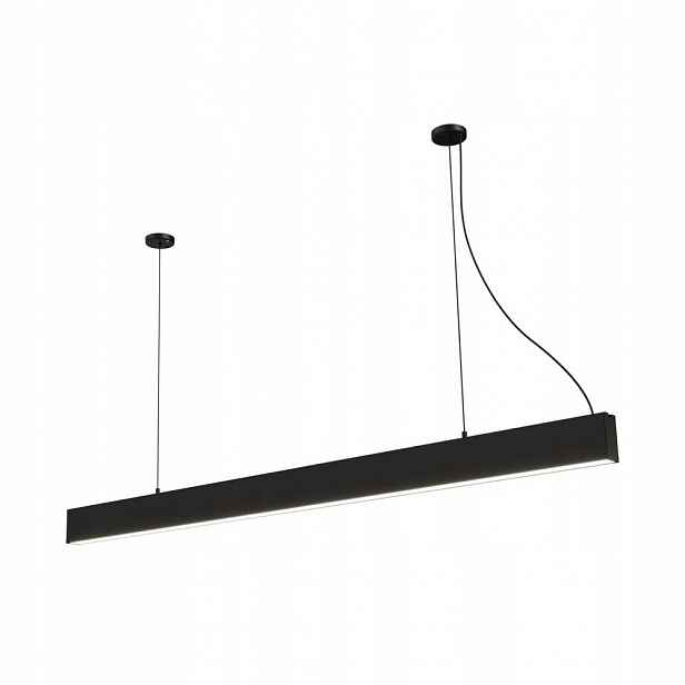 Závěsná Led lampa nad psací stůl 36W Sigi III PL0128-BK Yaskr