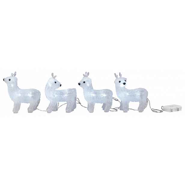 Livarno® Dekorativní LED figurka (sada sobů, 4dílná)