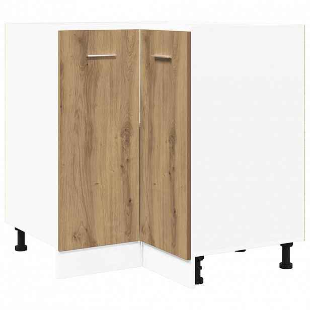 vidaXL Kuchyňská linka "Lyon" Artisan dub 75,5x75,5x81,5 cm, konstrukční dřevo