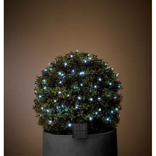 Livarno® Solární světelný LED řetěz, 100 LED (studená bílá)