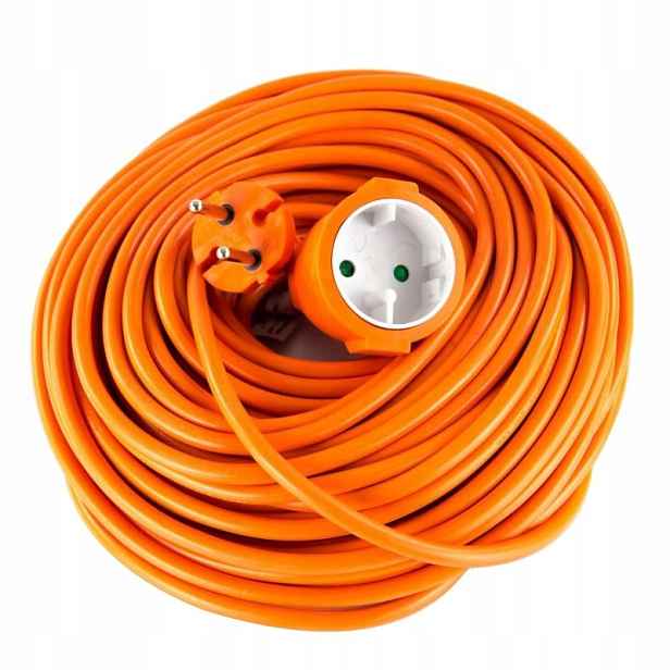 Prodlužovací Kabel 2x1 mm 30 m oranžový Emos