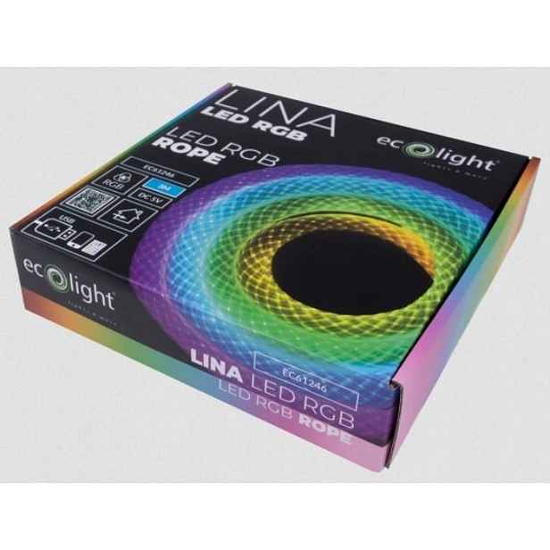 Rgb Led lano 3M 5V s dálkovým ovládáním