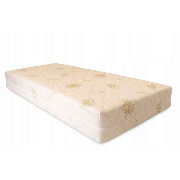 Potah na matrace prošívaný antibakteriální aloe 140x200 Aloe Vera
