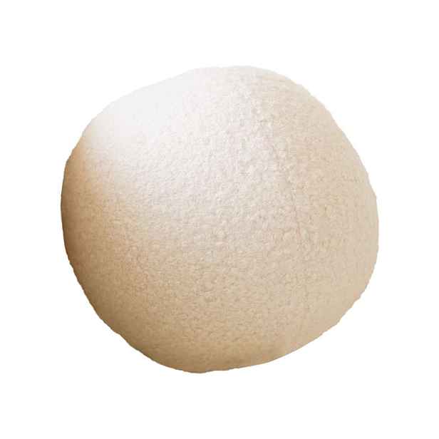 Dekorační polštář z materiálu bouclé ø 20 cm Top – Mioli Decor