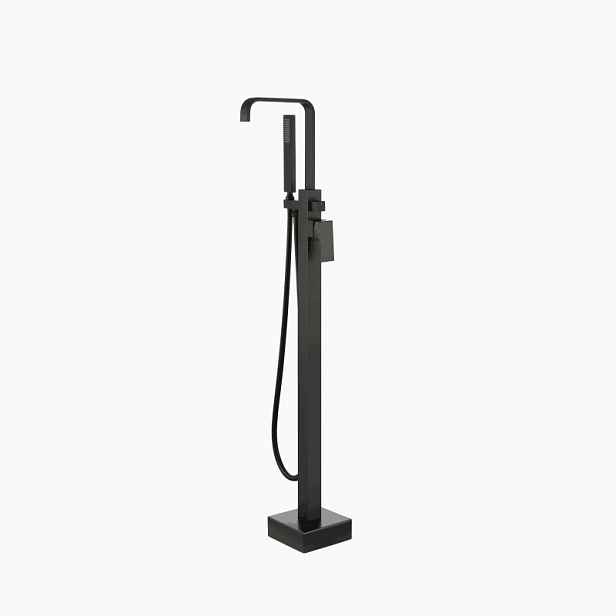 BESCO Stojánková vanová baterie MODERN I - Černá matná (výška 1080 mm)