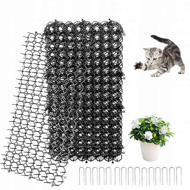 Síť Na Trny Odpuzující Podložka Proti Zvířatům Kočky 20*40 cm