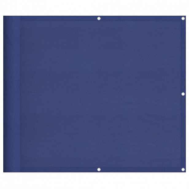 vidaXL Balkonová zástěna modrá 90 x 800 cm 100% polyester oxford